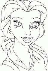 Coloring Disney Princess Belle Pages Punk Drawing Face Clipart Comments Princesses Getdrawings Library Coloringhome sketch template