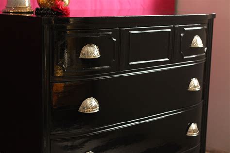 high gloss painted furniture lacquered furniture black