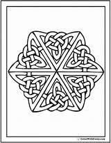 Coloring Celtic Pages Irish Geometric Knot Trinity Adults Designs Printable Colorwithfuzzy Print Sheets Pattern Scottish Cross Girl Kids Fuzzy Pdf sketch template