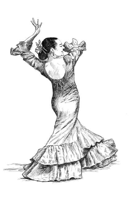 flamenco dancer  yurczac  deviantart