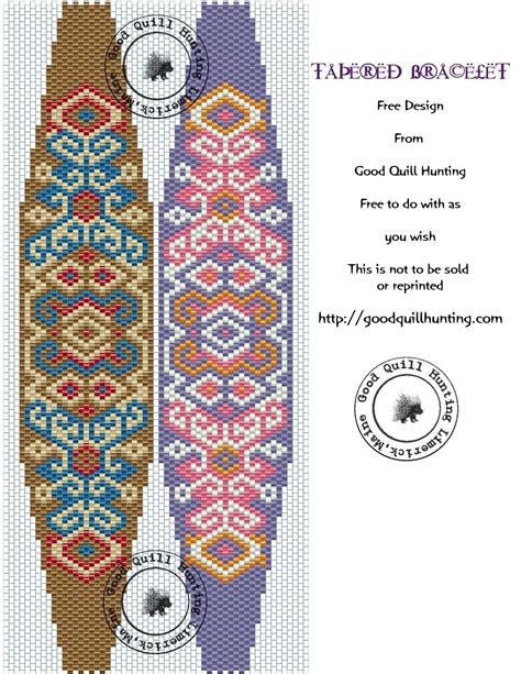 printable bead loom patterns  printable