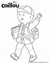 Coloring Pages Caillou Rosie Getdrawings Calliou Riveter Mya Miguel Sheets Printable Kids sketch template