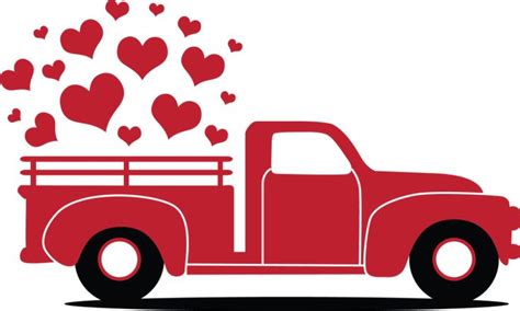 red truck  printables printable templates