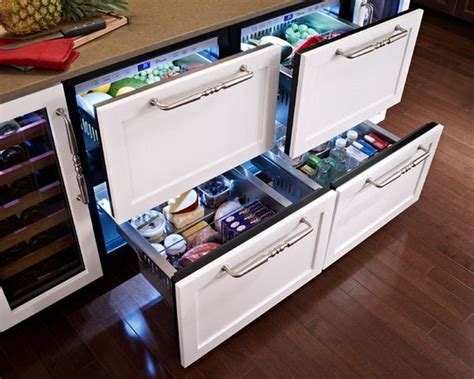 undercounter refrigerators      modern kitchens architecture design
