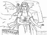 Thrones Danaerys sketch template