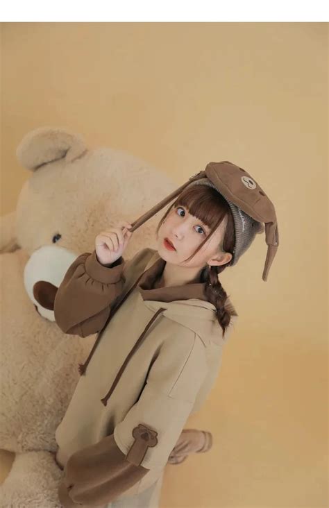 Kawaii Harajuku Style Bear Hoodie Special Edition