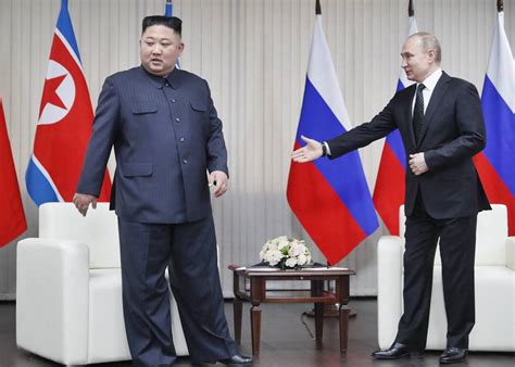 Kim Jong Un Meets Vladimir Putin In Russia World News