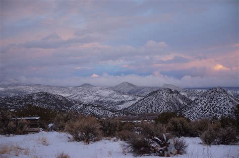 snow transforming  mexicos scenery