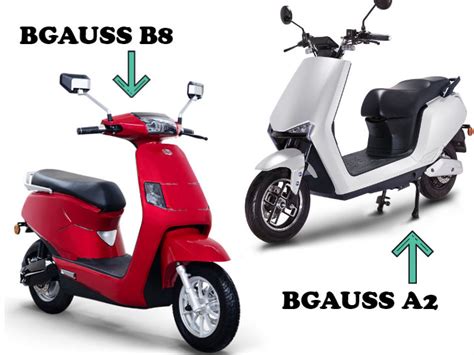 Bgauss Introduced Two Electric Scooters B8 And A2 Provide Range Upto