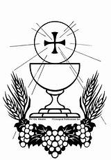 Ordination Priest Catholic Clip Pilih Papan Communion sketch template