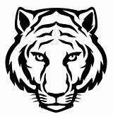 Stencils Tiger Stencil Outline Drawing Easy Choose Board Animal Vorlagen Logo sketch template