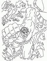 Hulk Unglaubliche Letzte Seite sketch template