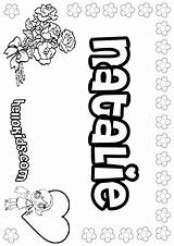 Natalie Nayeli Coloring Pages Color Hellokids Print Online Names Posters sketch template
