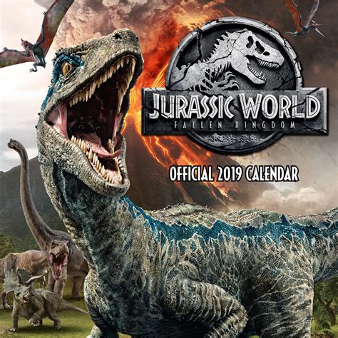 Jurassic World Fallen Kingdom Calendars 2021 On