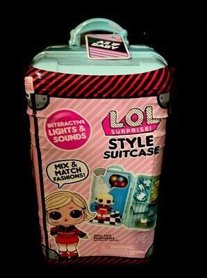 lol surprise style suitcase   baby doll interactive sound fashion
