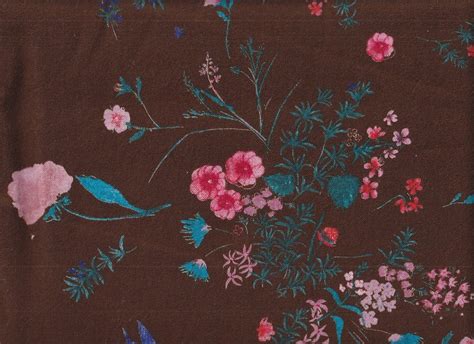 eurmeter japan fabric cotton linen brushed kokka flannel  cm   cm nani iro jardin