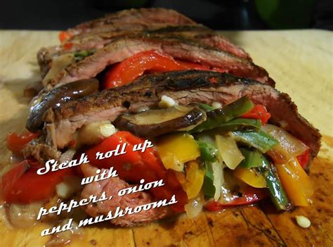 Grilled Skirt Steak Rolls Recipe Just A Pinch Recipes