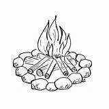 Firepit Fire Pit Drawing Sd Getdrawings Sketch sketch template