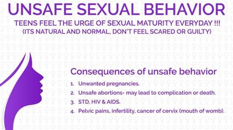 unsafe sexual behaviour