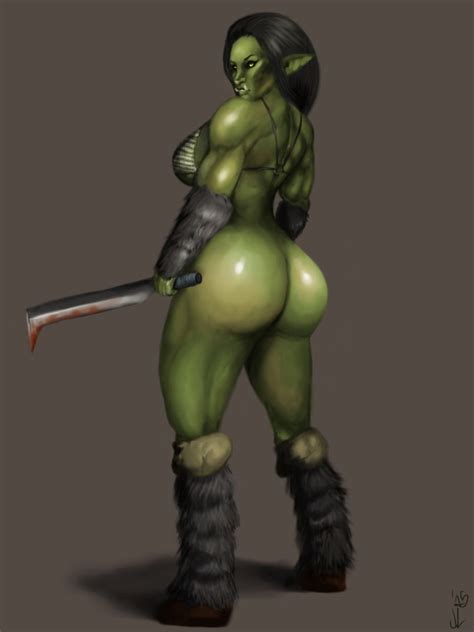 Orc Female Warrior By Blaherzebet Hentai Foundry