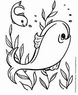 Coloring Pages Easy Kids Ocean Fish Shapes Activity Fun Printable Objects Creative Honkingdonkey Primary Recognize Everyday Students Different Help Shape sketch template
