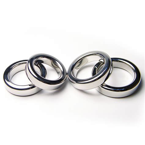 9mm thick stainless steel penis ring metal cock ring ball stretcher