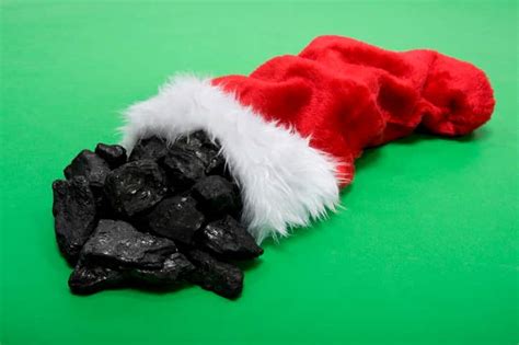 do you deserve coal in your stocking