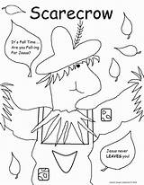 Lesson Preschool Scarecrow Sukarame sketch template