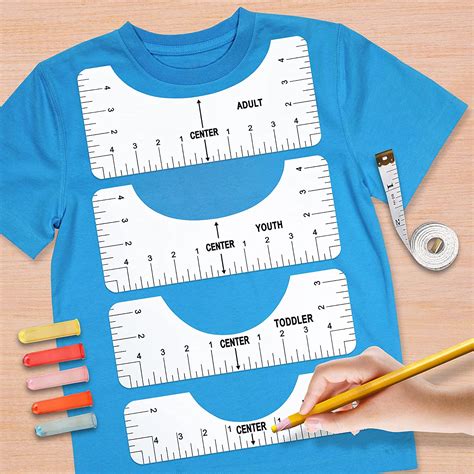 buy  pcs  shirt ruler guide set  shirt template guide