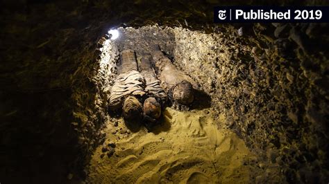 egypt unveils dozens of newly discovered mummies the new york times