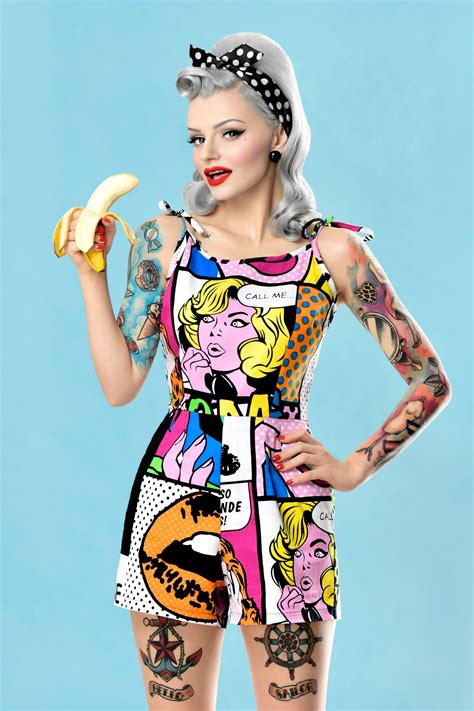Image Result For Popart Clothing Pop Art Fashion