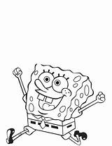 Nickelodeon Coloring Pages Elegant Spongebob Drawing Hand Fun Birijus sketch template
