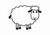 Schaap Sheeps sketch template