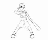 Ness sketch template