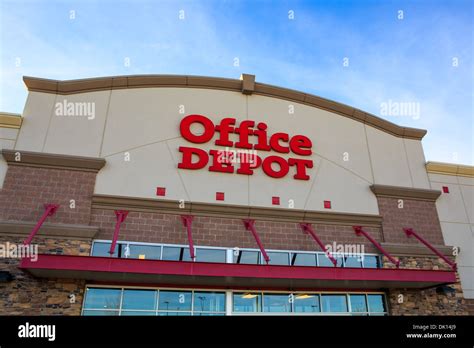 office depot shopping  res stock photography  images alamy