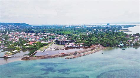 photo davao coastal road latest aerial view