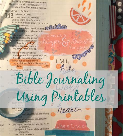 real girls realm bible journaling  printables