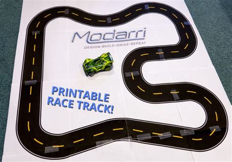 printable race track modarri  ultimate toy car