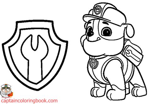 paw patrol skye coloring page  inactive zone