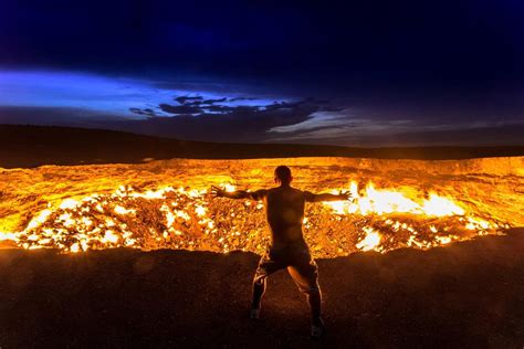 turkmenistan plans to close the ‘gates of hell a giant natural gas