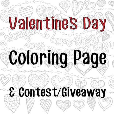 valentines day coloring page   mom blog