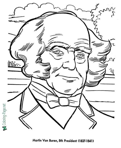 presidents coloring pages