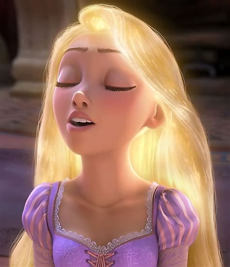 Tangled Rapunzel Brushing Hair