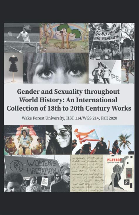 Gender And Sexuality Throughout World History An International