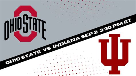 Ohio State Vs Indiana Hoosiers Predictions And Odds Buckeyes Vs
