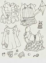 Paper Dolls Maxine Mable sketch template