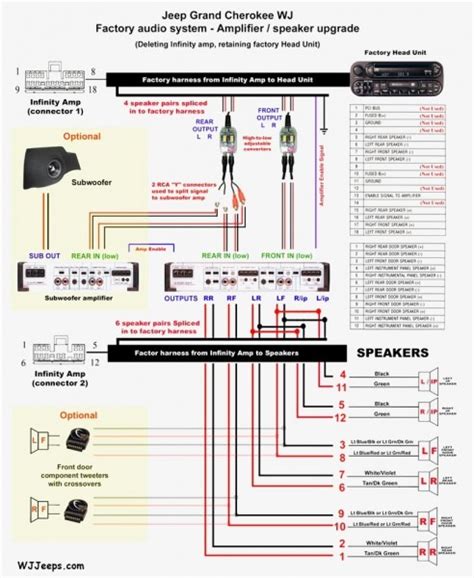 rockford fosgate speaker wiring diagram