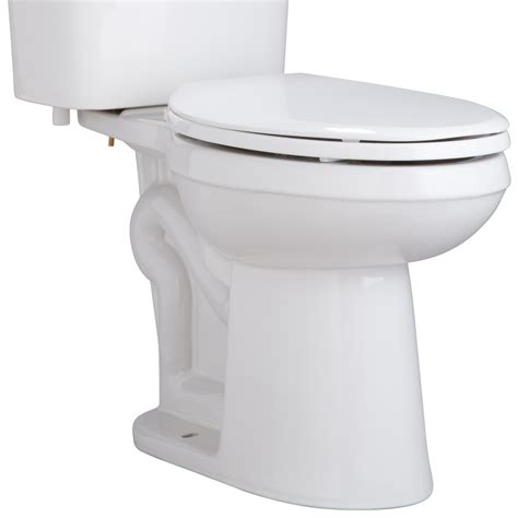 proflo pf ultra high efficiency elongated height toilet bowl  white ebay