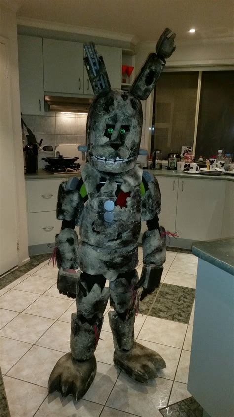 springtrap fnaf cosplay for halloween 2015 by capncomic