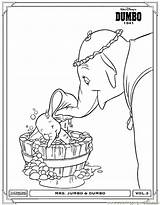 Coloring Dumbo Pages Online Printable Cartoons Color Popular sketch template